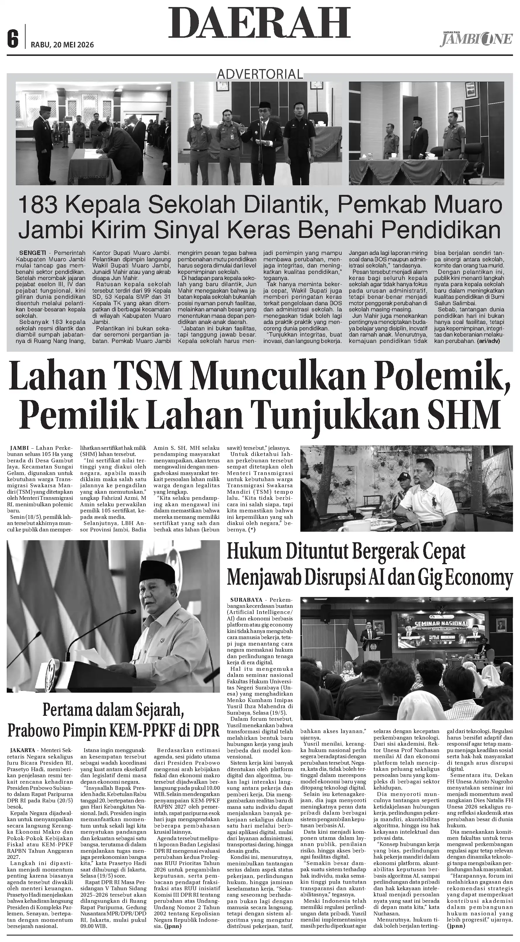 Halaman Koran